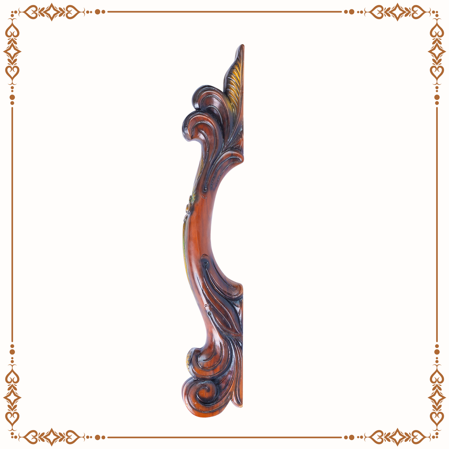 Teakwood Vintage Royalty Door Handle