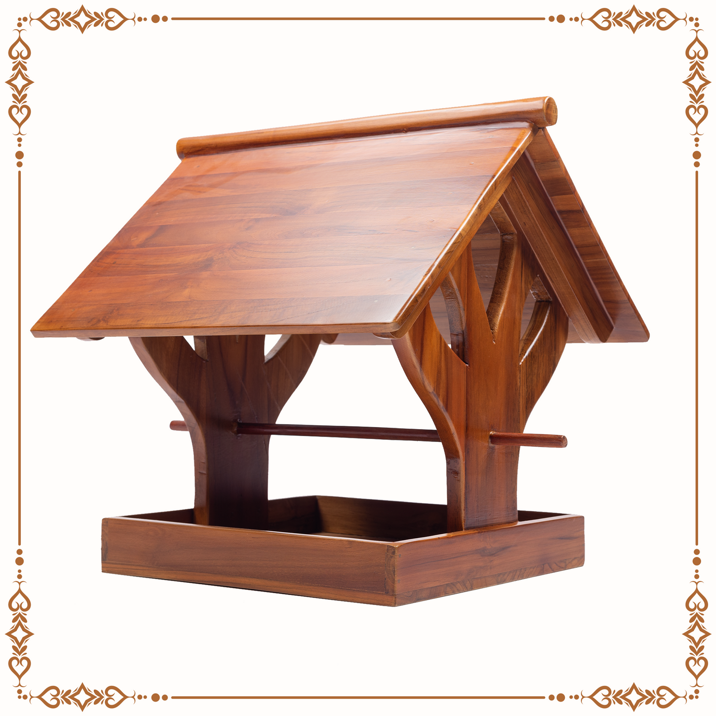TeakWood Bird House
