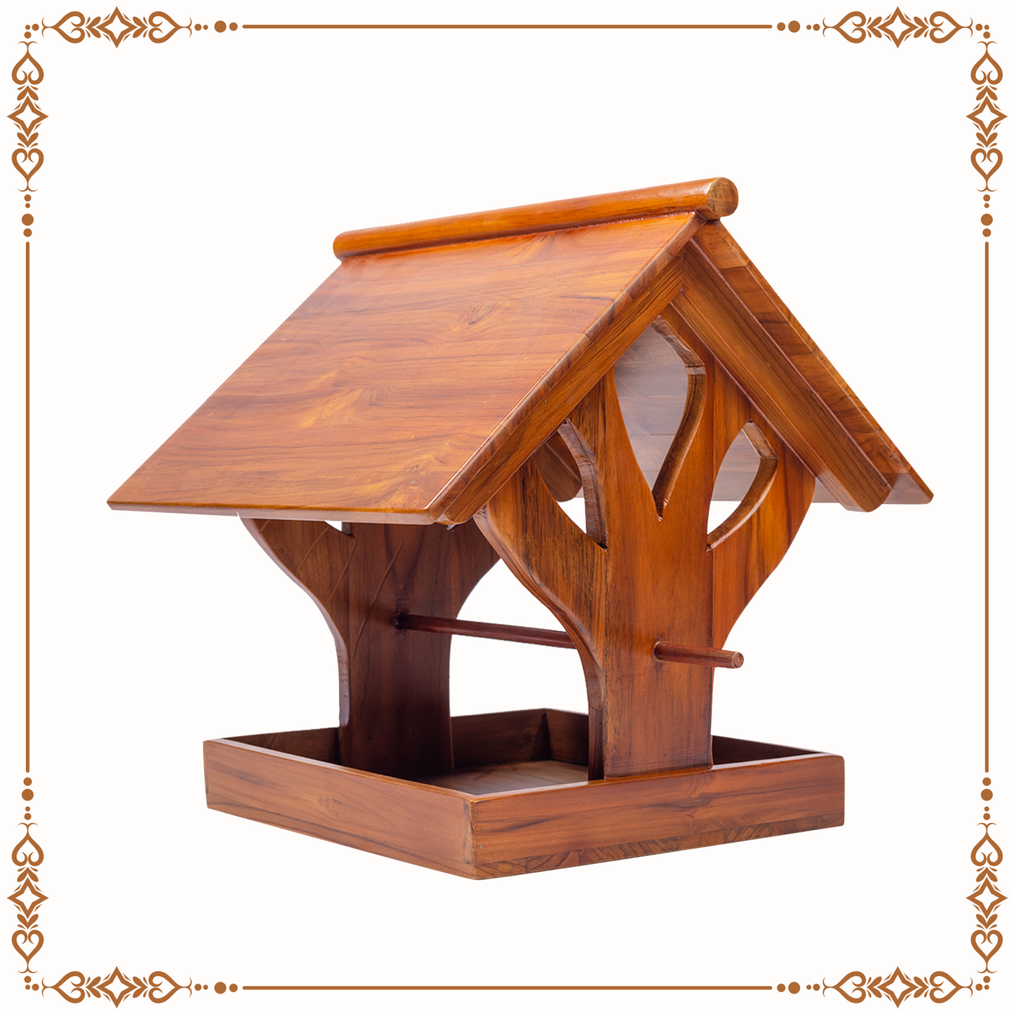 TeakWood Bird House