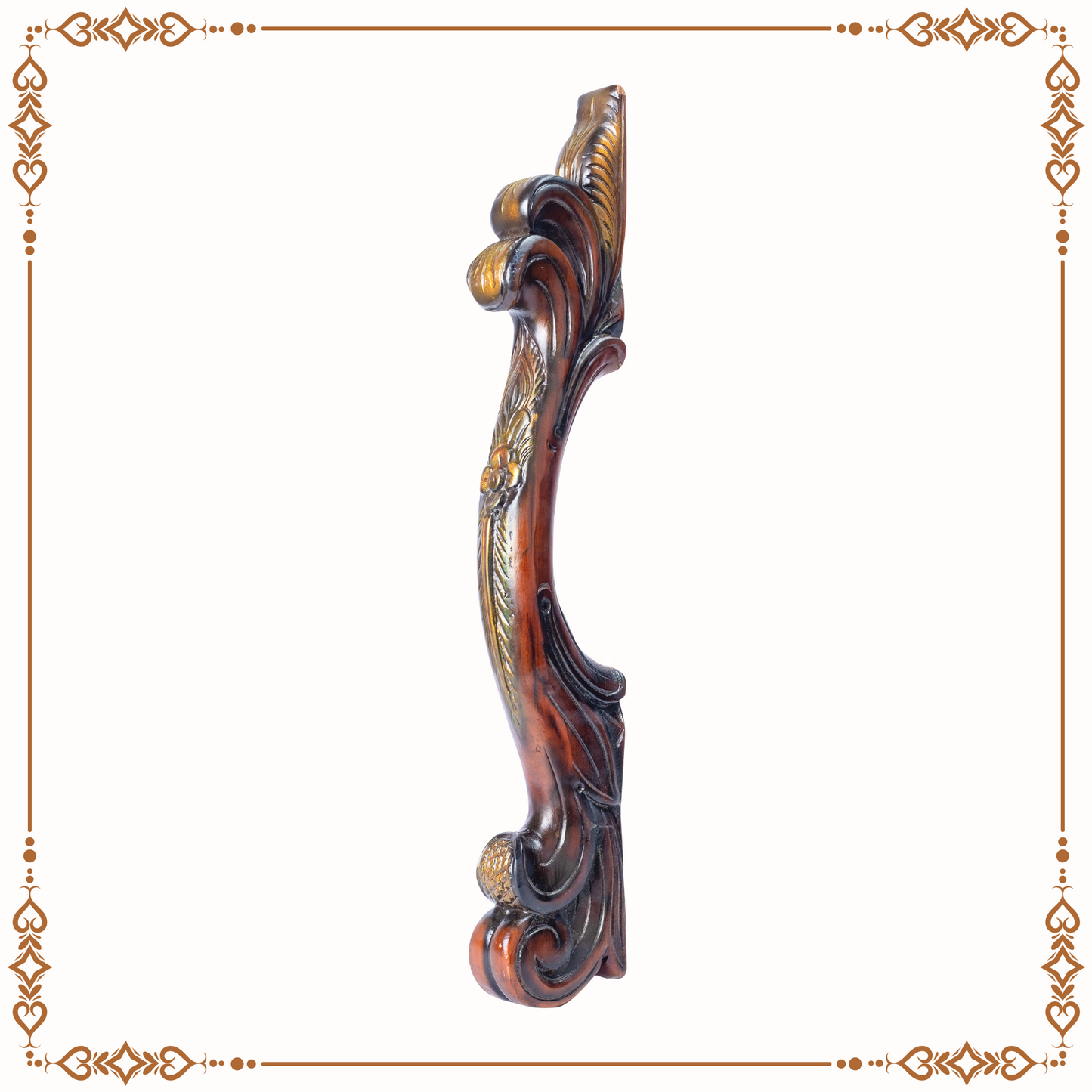Teakwood Vintage Royalty Door Handle