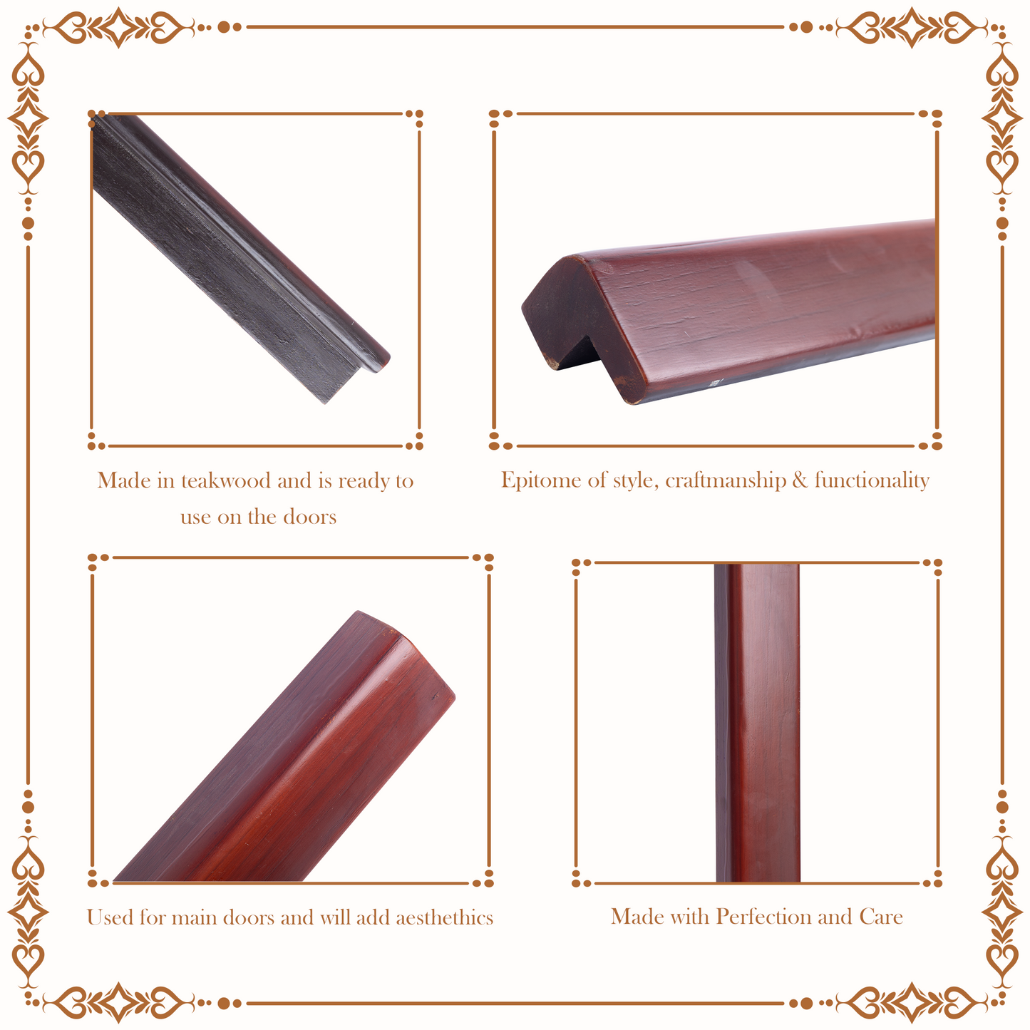 Teakwood WoodlineDoor Handle
