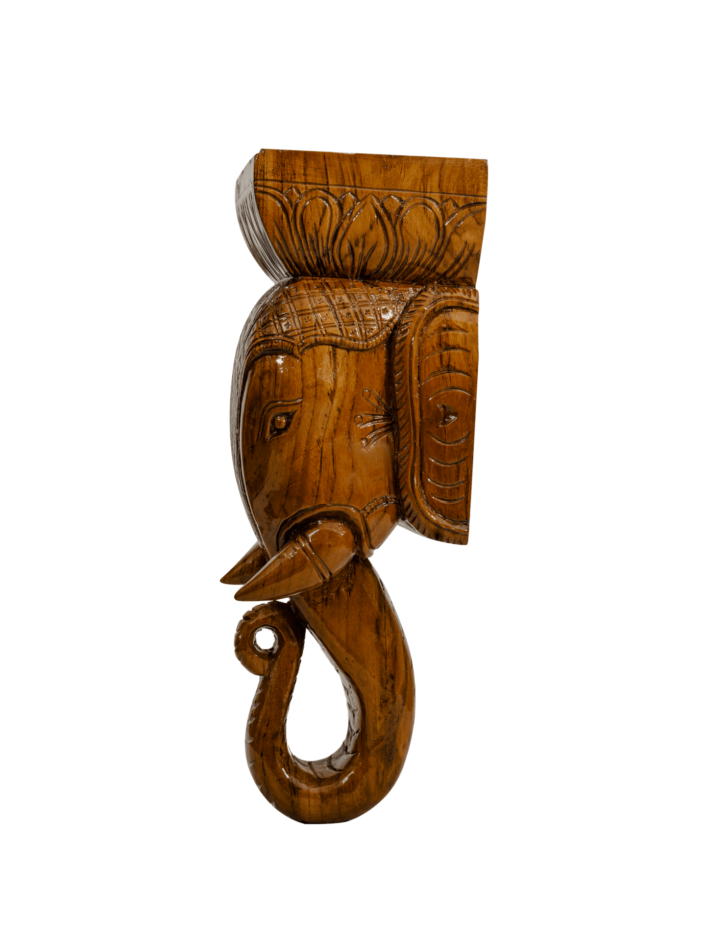 TeakWood ElephantWall hanging Bracket