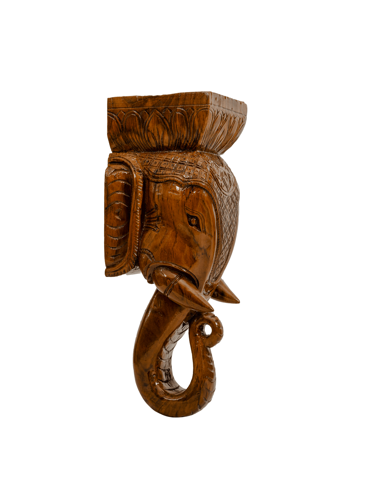 TeakWood ElephantWall hanging Bracket