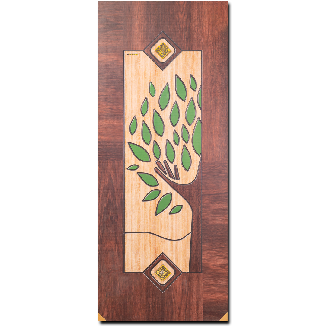 Kan-B | Interior sleek finish door with Imported PVC Korean foil and UV print