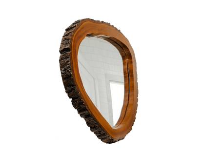 Live Edge Wooden Mirror