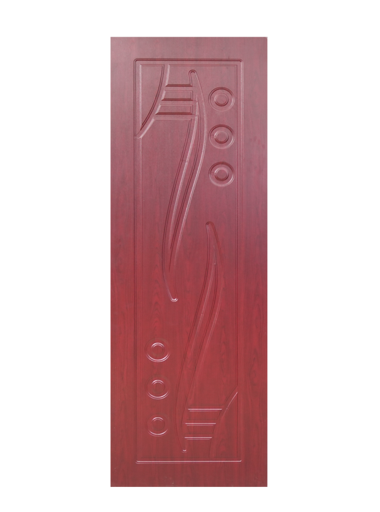 WPC Door| Membrane Door Red Rosewood Waterproof WPC Door