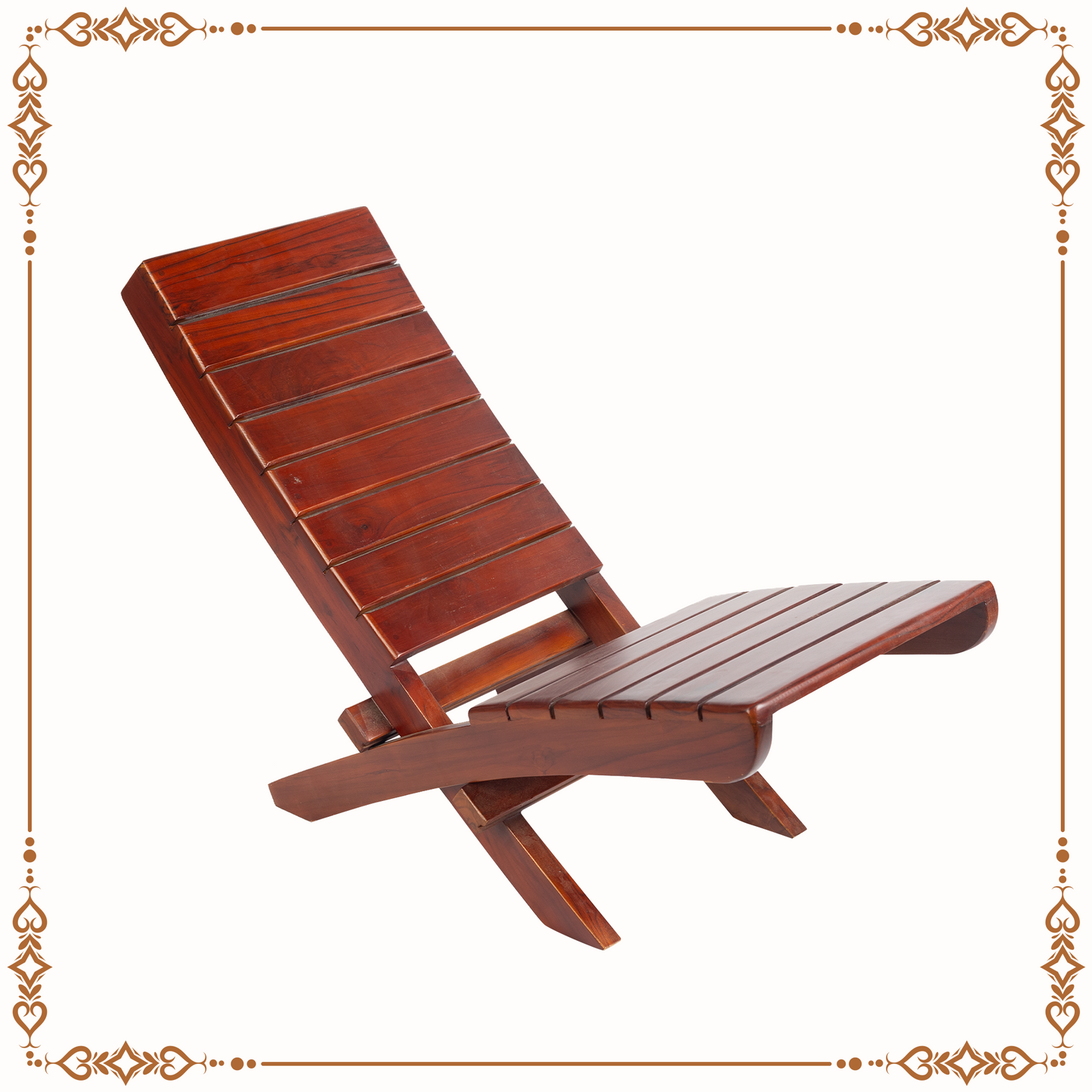 Teak Wood Folding Chair