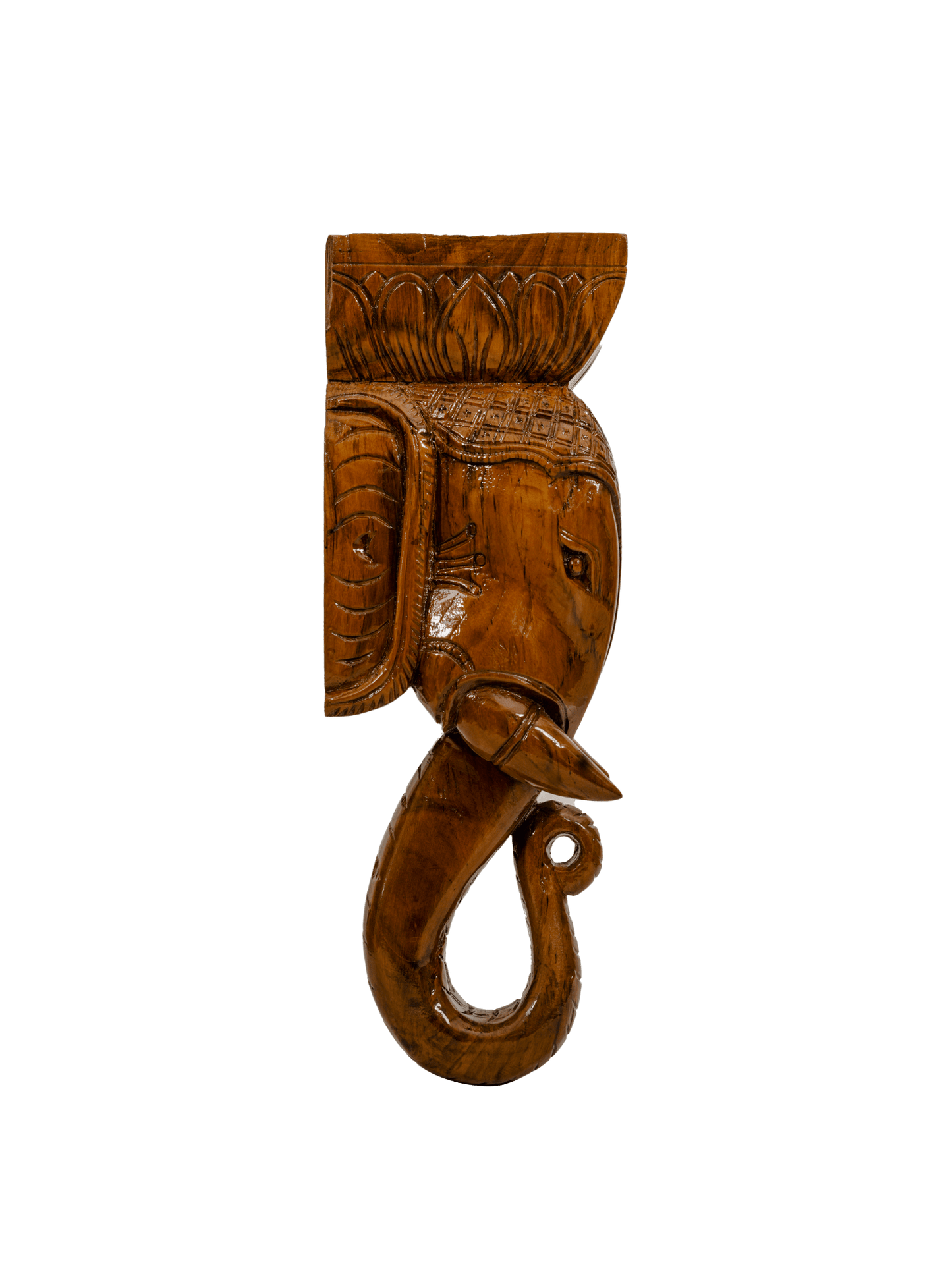 Wall Hanging Wooden Elephant