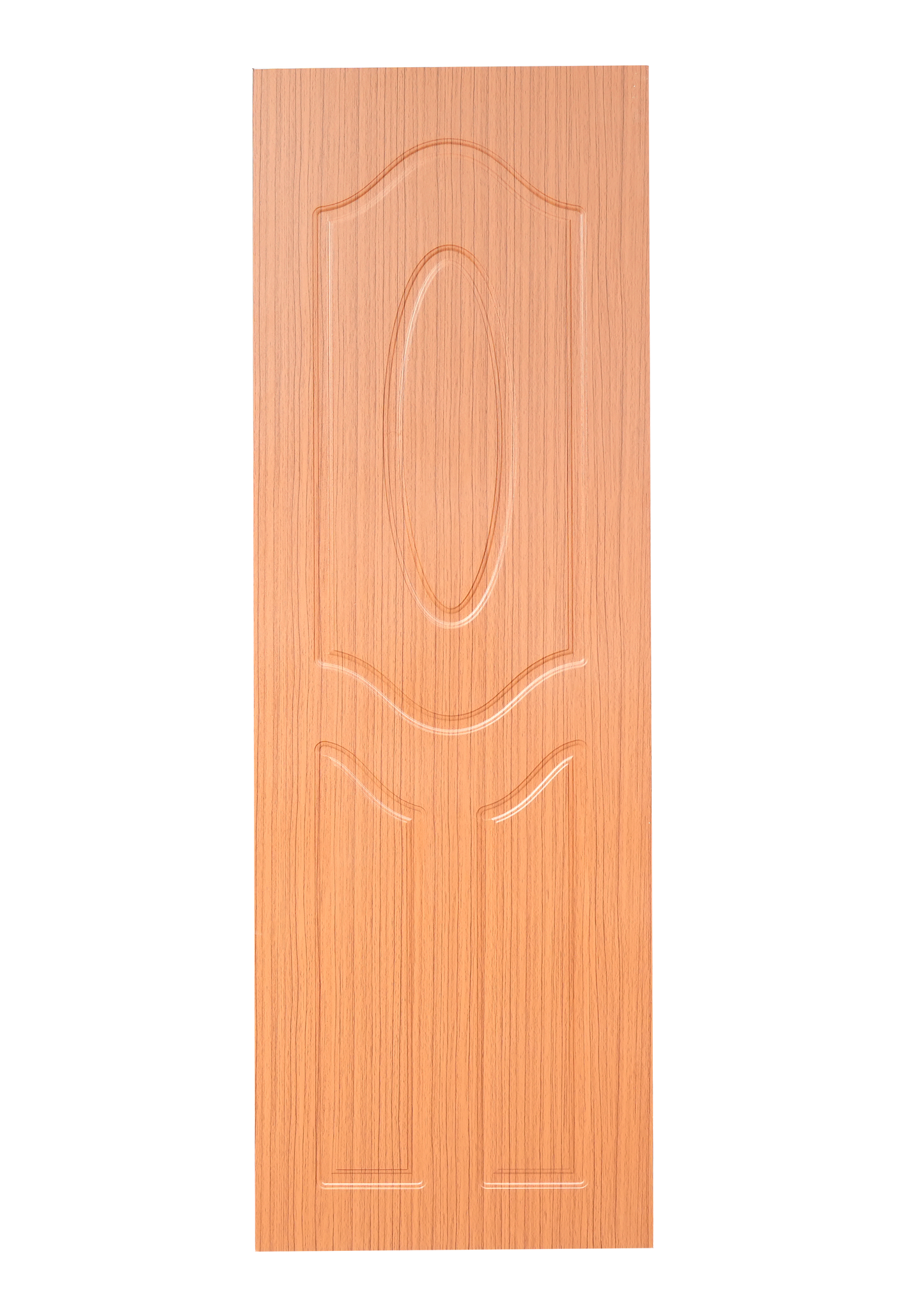 WPC Door| Membrane Door Natural Teak Waterproof WPC Door