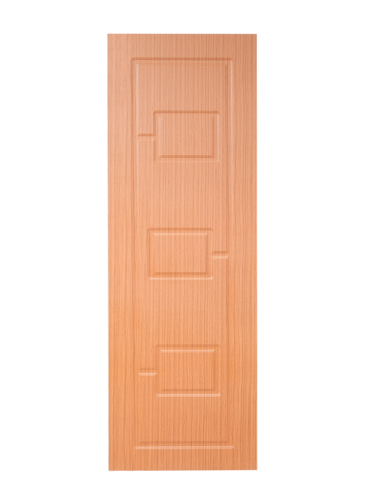 WPC Door| Membrane Door Natural Teak Waterproof WPC Door