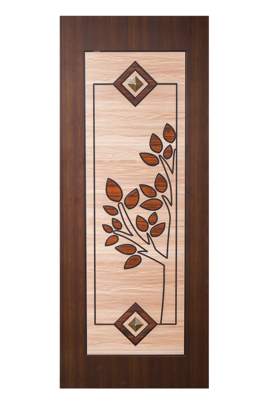 UV Doors | Leaf CR 309 - Interior sleek finish door with Imported PVC Korean foil and UV print