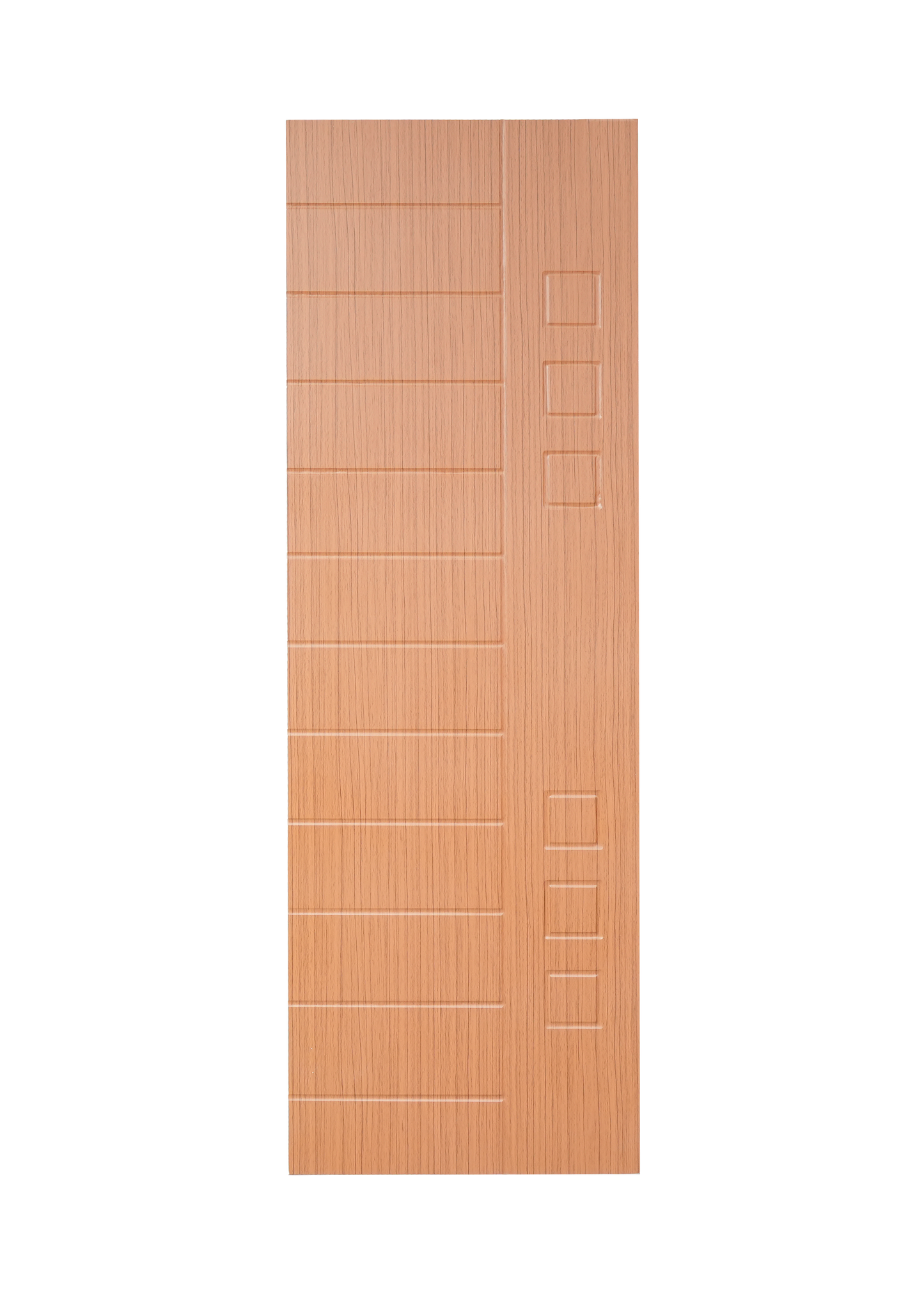 WPC Door| Membrane Door Natural Teak Waterproof WPC Door