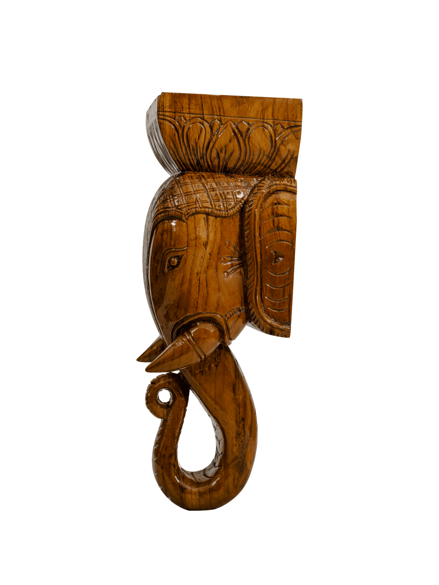 Wall Hanging Wooden Elephant