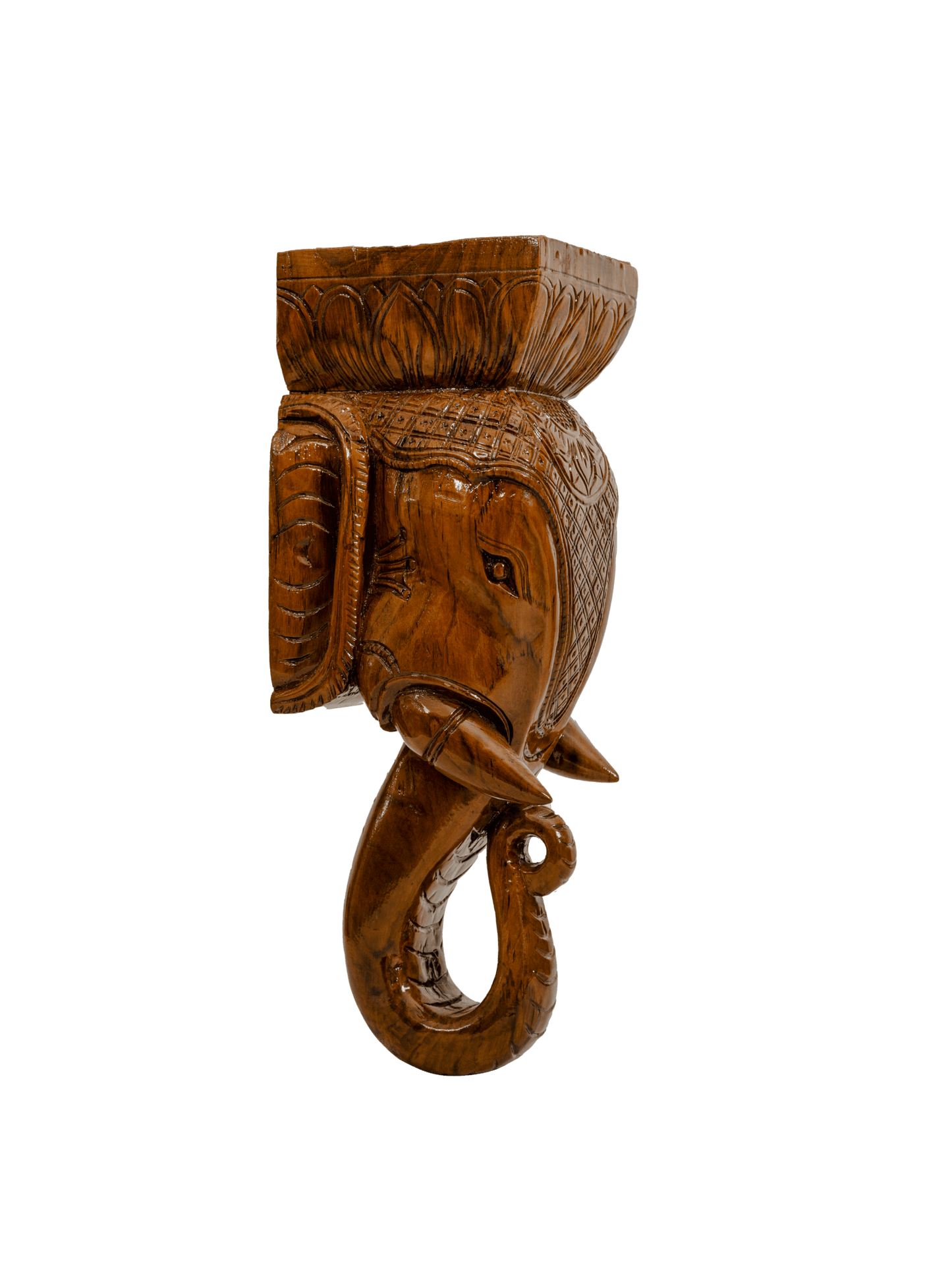 Wall Hanging Wooden Elephant