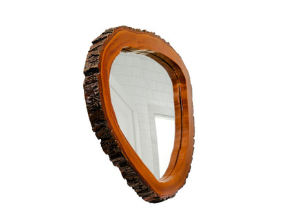 Live Edge Wooden Mirror