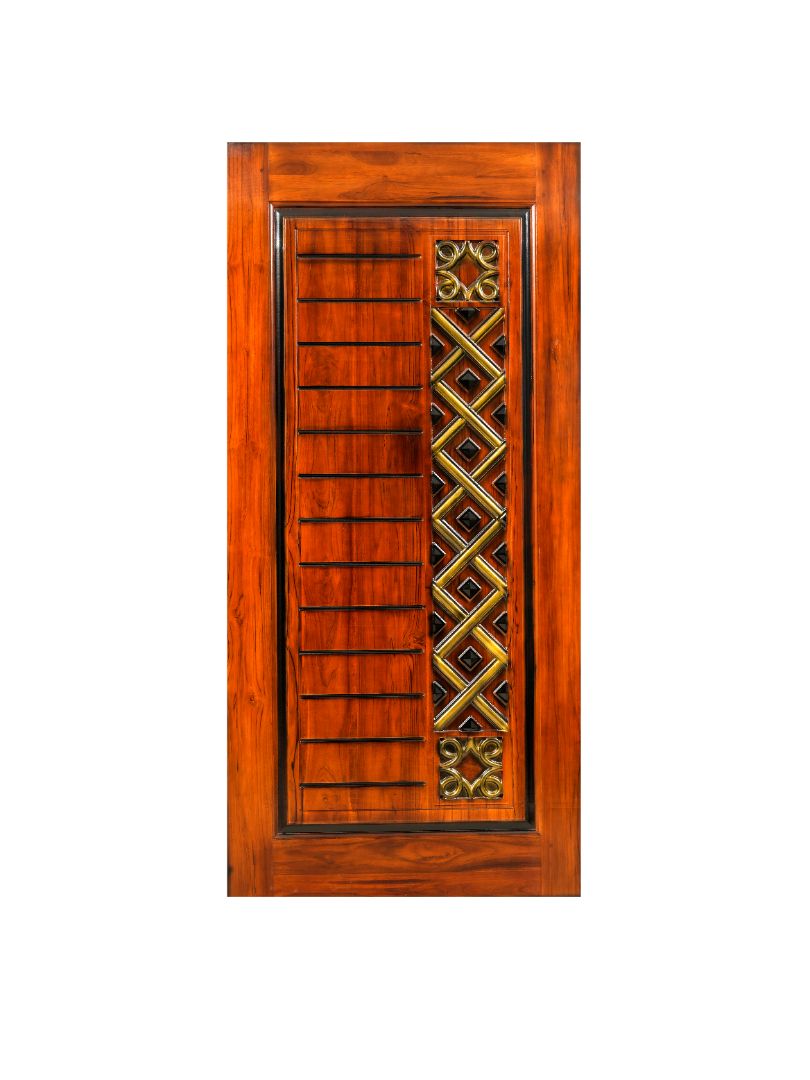 Ghana Teakwood |  Carved & Polished | Twc Cane CT-105