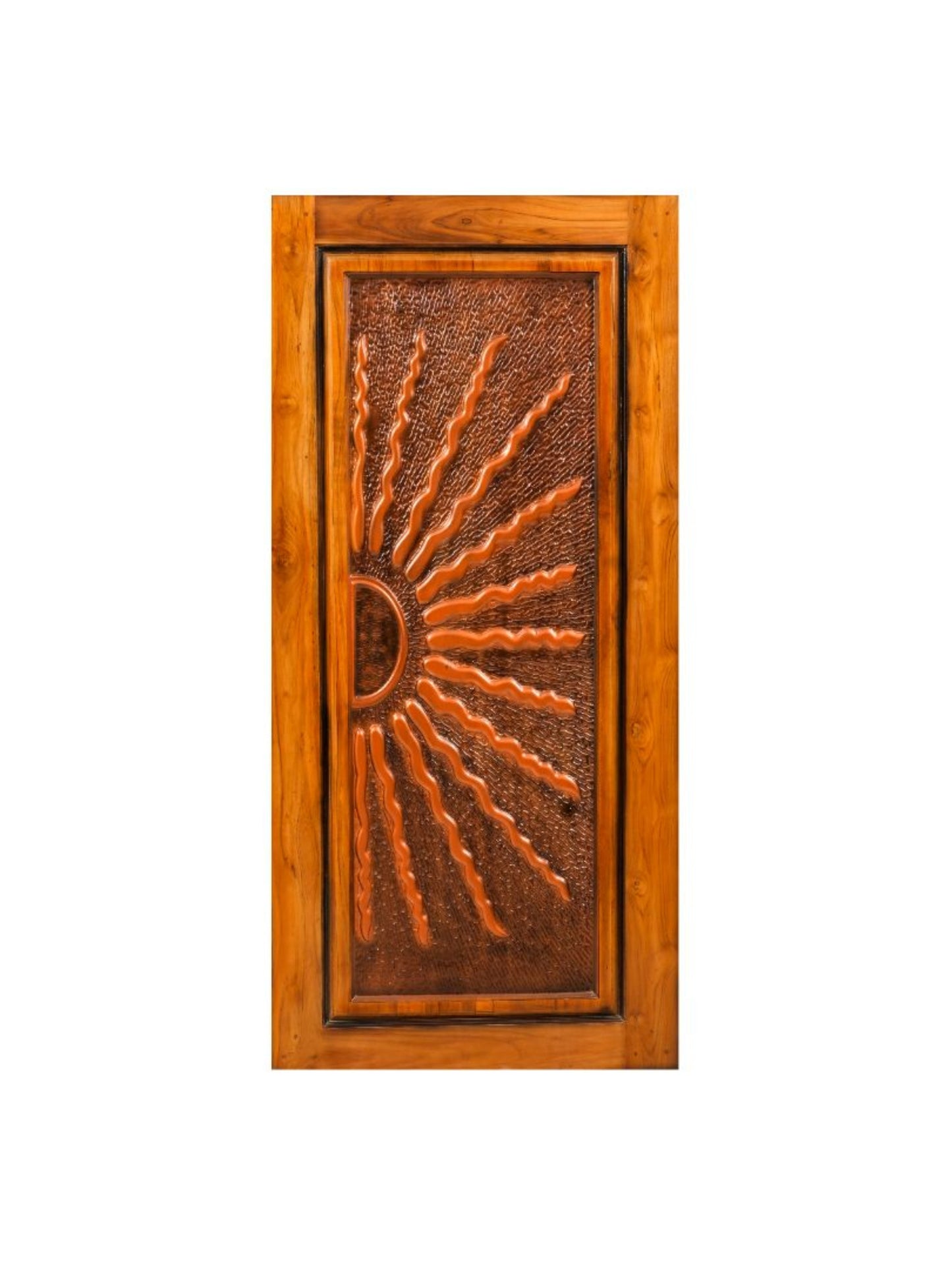 Ghana Teakwood |  Carved & Polished | Twc Sunrays CT-101