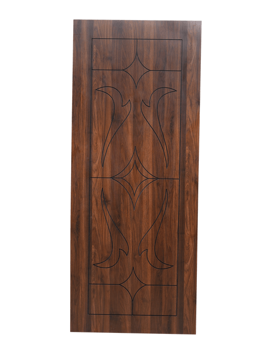 Mica Doors | Saleem's Curvy Line SLM 33 | Premium mica doors with grooves and multiple laminates