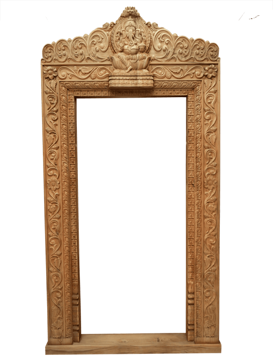 Wooden Panel Frame | Ghana Teakwood | Main Door Frame