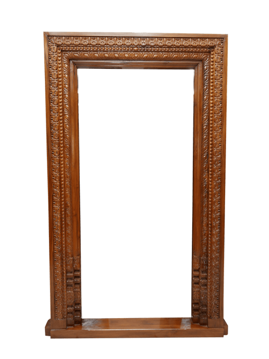 Wooden Panel Frame | Ghana Teakwood | Main Door Frame