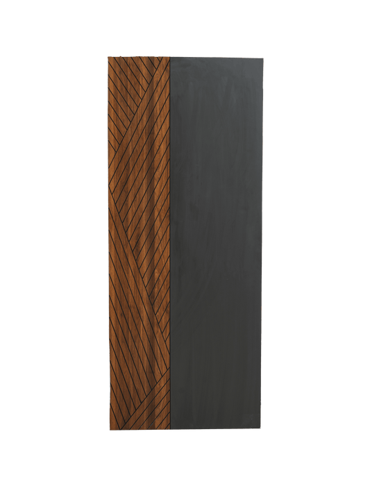 Mica Doors | Saleem's Curvy line  SLM 09 | Premium mica doors with grooves and multiple laminates