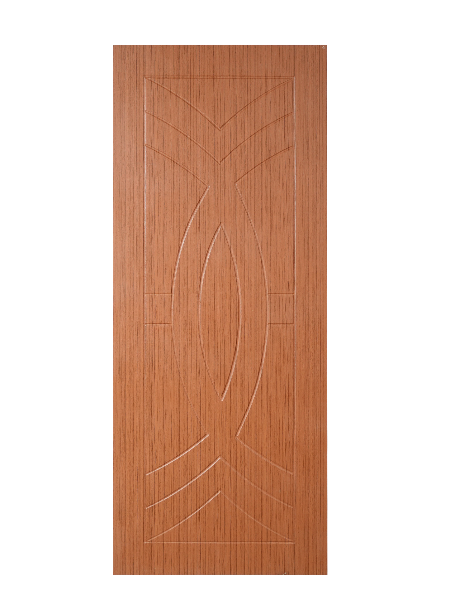 Membrane Door MD09NT | Modern interior door | Budget friendly door | Natural Teak Color