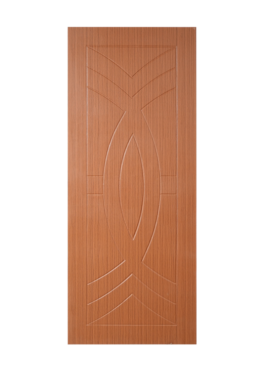 Membrane Door MD09NT | Modern interior door | Budget friendly door | Natural Teak Color