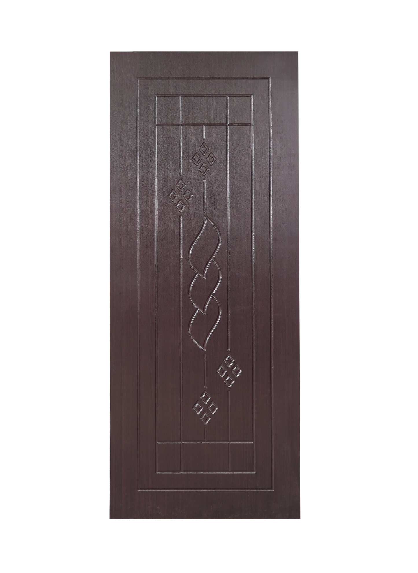 Membrane Door MD11RW | Modern interior door | Budget friendly door | Rosewood Color