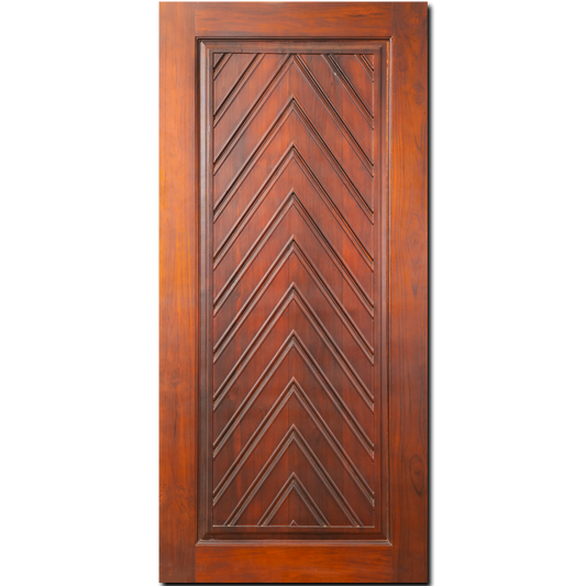 Ghana Teakwood | Architectural contemporary Door | Twc Multi V CT 112