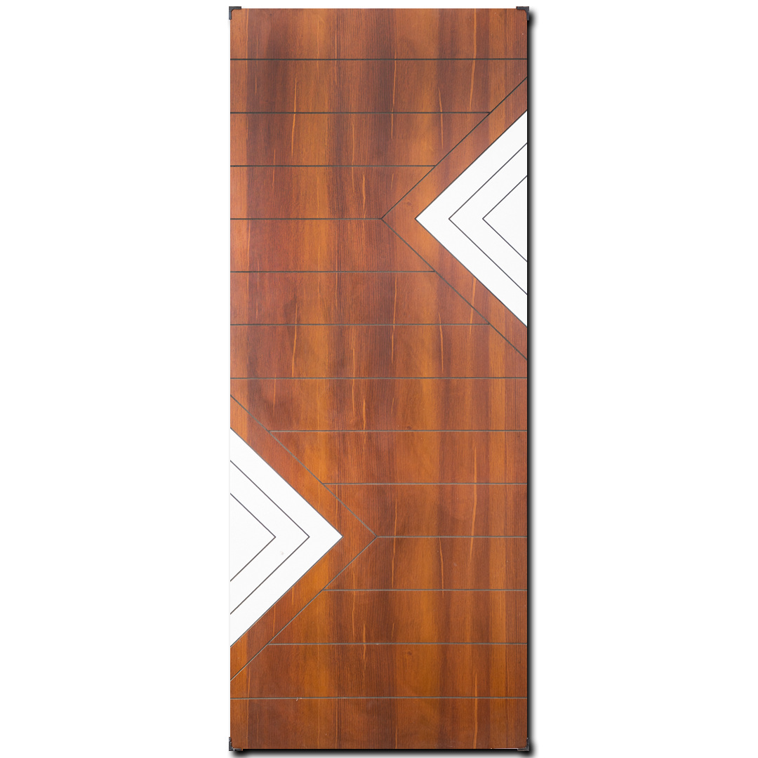 Mica Doors | Saleem's Curvy line  SLM 12 |  Premium mica doors with grooves and multiple laminates