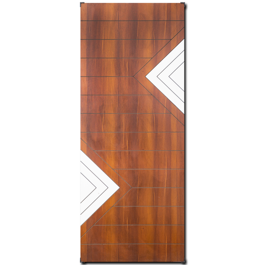 Mica Doors | Saleem's Curvy line  SLM 12 |  Premium mica doors with grooves and multiple laminates